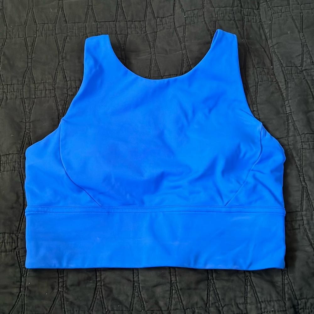 Lululemon “Stronger As One”, Long Line Bra, Medium Support, C/D Cup